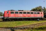 DB 150 186-5 im DB Museum Koblenz, September 2024.