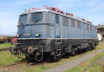 DB Museum E 10 121 (91 80 6110 121-1 D-DB) am 06.04.2026 im DB Museum Koblenz.