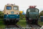 DB 140 423-5 & E71 19 im DB Museum Koblenz, September 2025.