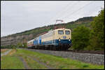 DB Museum 140 423-5 bef�rderte am 13.09.2026 die Diesellok 218 058-9 (PRESS) und den TEE-Wagen D-DB 61 80 19-95 021-0 Avmz von Koblenz L�tzel nach N�rnberg Hbf. 
