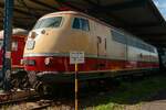 DB E03 004 ist neu im Fahrzeugbestand im DB Museum Koblenz, September 2026.