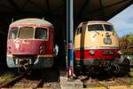 ETA 176 001  Limburger Zigarre  & DB E03 004 sind neu im Fahrzeugbestand im DB Museum Koblenz, September 2026.