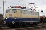 Die E10 1239 bei der Lokparade im DB Museum Koblenz-Ltzel am 03.04.2010