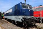 Frisch lackiert: 181 001 am 06.08.2015 im DB Museum Koblenz