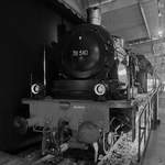 Die Dampflokomotive 78 510 stand Mitte Mai 2017 im Verkehrsmuseum Nürnberg.