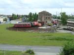 Es war einmal....ein Ringlokschuppen (2)
DB Museum Nrnberg in Nrnberg-Gostenhof.
Der traurige Rest im Mai 2008.