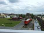 Es war einmal....ein Ringlokschuppen (3)
DB Museum Nrnberg in Nrnberg-Gostenhof.
Der traurige Rest im Mai 2008.