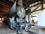 Die Dampflokomotive 52 5804 war Anfang Juni 2019 im Deutsche Dampflokomotiv-Museum Neuenmarkt-Wirsberg zu sehen.