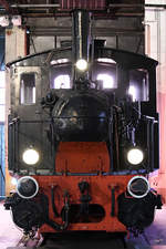 Die Dampflokomotive 98 307 wurde 1909 gebaut und war bis 1963 als  Spalter Bockl  unterwegs. (Deutsches Dampflokomotiv-Museum Neuenmarkt-Wirsberg, Juni 2019)