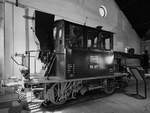 Die Dampflokomotive 98 307 wurde 1909 gebaut und war bis 1963 als  Spalter Bockl  unterwegs. (Deutsches Dampflokomotiv-Museum Neuenmarkt-Wirsberg, Juni 2019)