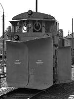Ein von Henschel gebauter Klima-Schneepflug ist im Deutschen Dampflokomotiv-Museum Neuenmarkt-Wirsberg ausgestellt.