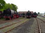 Dampflokausstelung im Deutschen Dampflokmuseum Neuenmarkt (11.06.11)