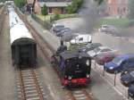 89 6024 am 11. Juni 2011 bei einer Bahnhofsrundfahrt in Neuenmarkt-Wirsberg.