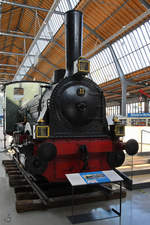 Bei der  Landwührden  handelt es sich um die erste Lokomotive der Firma Krauss, welche 1867 gebaut und an die Großherzoglich Oldenburgische Staatsbahn geliefert wurde. (Verkehrszentrum des Deutsches Museums München, August 2020)