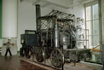 Der Nachbau der  Puffing Billy  am 23.03.1984 im Deutschen Museum München.
