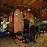 Ein Personenwagen Klasse 3 im Deutschen Technikmuseum Berlin. (Juni 2011)