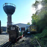 Blick in den Feldbahnbereich des Eisenbahnmuseums in Bochum. (April 2025)