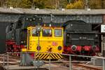 ASF 61 DB  EMMA  mit 66 002 DB & 55 3345 im Eisenbahnmuseum Bochum Dahlhausen, Oktober 2024.