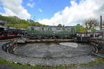 Mitte April 2026 war im Eisenbahnmuseum Bochum die 1964 als E40 1314 gebaute G�terzugelektrolokomotive 139 314-9 der Bayernbahn zu sehen.