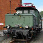 Die Elektrische G�terzuglokomotive E94 080 wurde 1942 gebaut und ist Teil der Ausstellung im Eisnebahnmuseum Bochum.