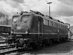 Mitte April 2026 war im Eisenbahnmuseum Bochum die 1964 als E40 1314 gebaute G�terzugelektrolokomotive 139 314-9 der Bayernbahn zu sehen.