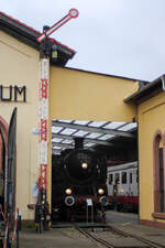 18 505 im Pfalzbahnmuseum in Neustadt an der Weinstrasse (14.12.2024)