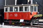 Die Motordraisine S3 der Ruhrkohle AG Mitte September 2018 im Eisenbahnmuseum Bochum.