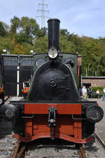 Die 1908 gebaute Dampflokomotive Hohenzollern 2329  Victor  Mitte September 2018 im Eisenbahnmuseum Bochum.