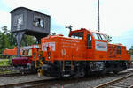 1002 018-2 von Chemion als Gastlokomotive im Eisenbahnmuseum Bochum.