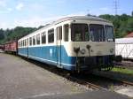 Akkumulatortriebwagen der Baureihe 815 im DGEG Eisenbahnmuseum Bochum Dahlhausen.