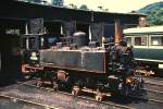 Bevor die 99 633 restauriert wurde, hat sie das Eisenbahnmuseum Bochum-Dahlhausen beherbergt.