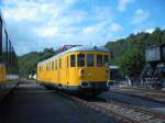 Der Tunnelmesswagen 712 001-7 befand sich schon seit dem 16.09.2010 im Freigelnde des Museums.Am Wochenende fanden dann die zweiten Museumstage in Bochum-Dahlhausen statt,die wieder viele Besucher anlockte.
Aufnahme 16.09.2010 