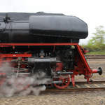 Der Dampfzylinder vom 01 0509-8 in Aktion. (Eisenbahnmuseum Bochum, Mai 2017)