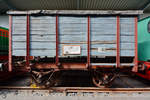 Der gedeckte Güterwagen  4401  stammt aus dem Jahr 1853.
