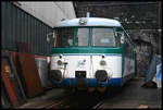 MAN Triebwagen am 8.12.2005 im Eisenbahnmuseum Dieringhausen.