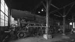 Die 1939 gebaute Dampflokomotive 01 1066 war im Ringlokschuppen des Eisenbahnmuseums in Heilbronn abgestellt.