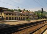 Das DGEG Museumsgebude neben dem Hauptbahnhof in Neustadt (Weinstr); 07.05.2011