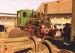 Lokomotive  Berg , fotografiert 1980 im Eisenbahnmuseum Neustadt.