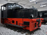 100 936-4 wurde 1939 gebaut und ist eine bei Jung gebaute Rangierlokomotive vom Typ VN234. (Oldtimermuseum Prora, November 2022)