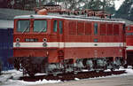 Ex DR mit DB-Nummer 109 084 am 17.03.1996 im Eisenbahn- und Technikmuseum Prora