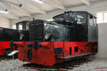 Köf 5736 am 15.04.2026 im Oldtimer Museum Rügen in Binz-Prora.