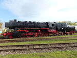 TEV 52 8109-2 am 13.10.2019 beim Eisenbahnfest zum Ziebelmarkt im Eisenbahnmuseum Weimar.