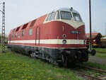 Mehrere 118er,mit verschiedener Farbgebung,besitzt das Eisenbahnmuseum in Weimar.118 578 fotografierte ich am 30.April 2022.