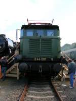 E44 001 die Vorserienlok. in Frth am 15.9.2007
