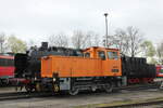 DR 102 182-3  Ralle 14  (98 80 3312 182-9 D-IGTL) am 23.04.2023 während der Saisoneröffnung im Bw Glauchau.