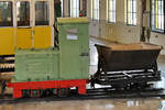 Diese von Jung gebaute Diesellokomotive von Typ EL 105 stammt aus dem Jahr 1935.