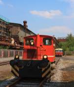 Ex Lok 1 Orenstein & Koppel, Werk Dortmund-Dorstfeld, am 05.06.2011 (betriebsfhig)im LWL-Industriemuseum Henrichshtte in Hattingen.