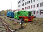 Bei der Schweriner Industriebahn war die Kö 4001 im Einsatz die ich ebenfalls,am 03.Oktober 2014,im Schweriner Eisenbahnmuseum fotografierte.