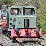 Die Krupp Diesellokomotive V 10 3341 wurde 1954 gebaut.