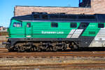 Detailfoto von 232 704 Skinest Rail abgestellt im Sächsischen Eisenbahnmuseum Chemnitz-Hilbersdorf, 12.03.2022